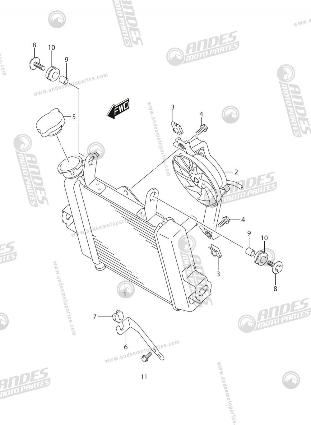 RADIATOR | GSX-R 150RF (2018) - Suzuki